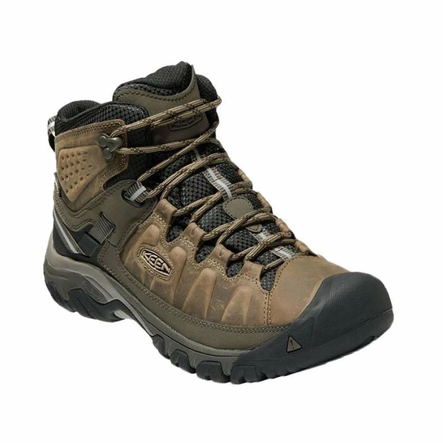 Hot * Men'S Targhee Iii Mid Waterproof Bungee/Black Keen Fire Sale