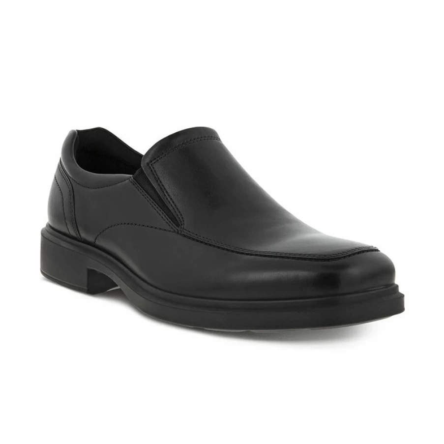 Hot * Men'S Helsinki 2.0 Apron Toe Slip On Black Ecco Best Quality