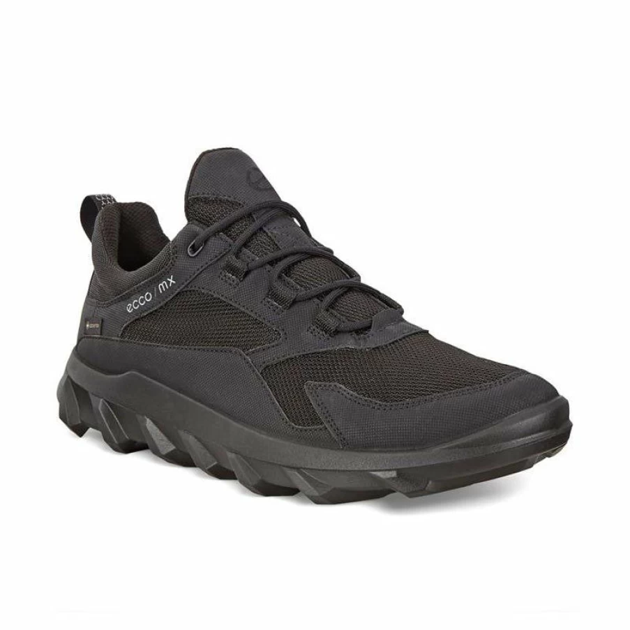 Clearance * Men'S Mx Low Gore-Tex Black/Black Ecco Top Sellers