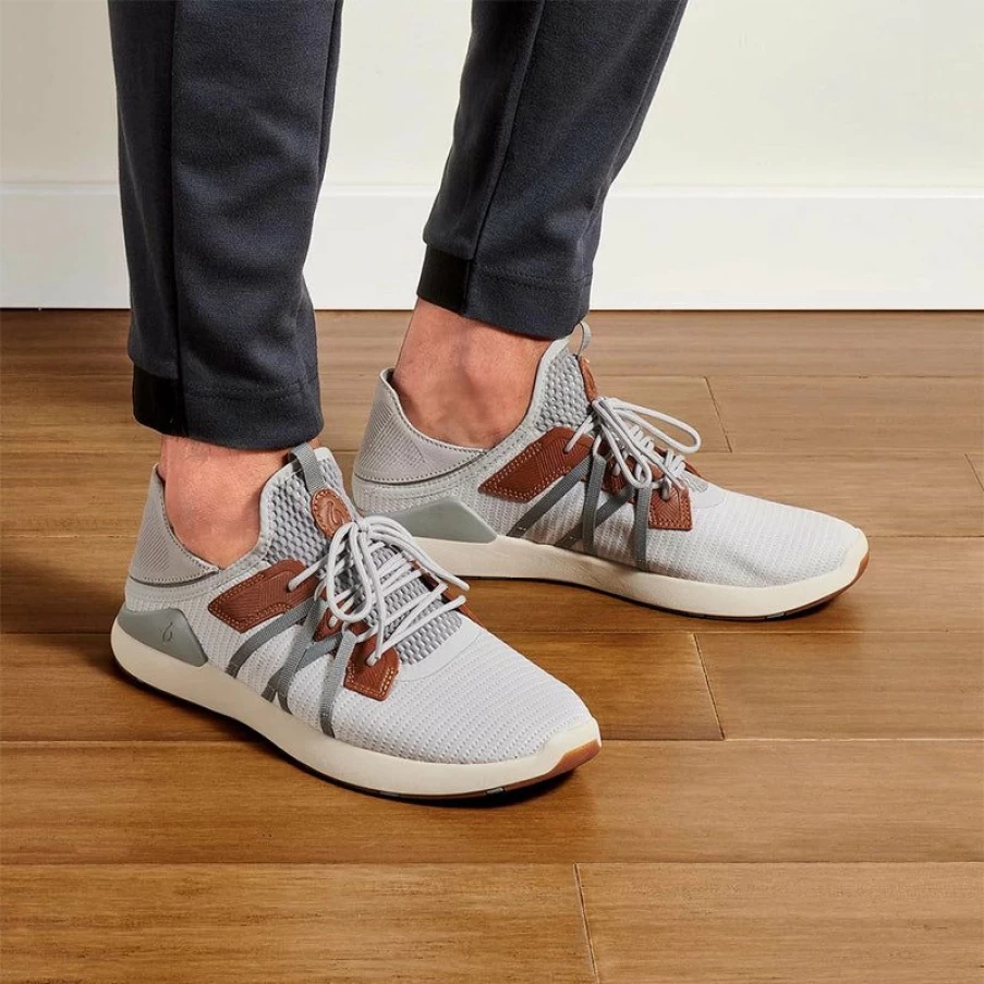 Online * Men'S Mio Li Mist Grey/Poi Olukai Best Sale