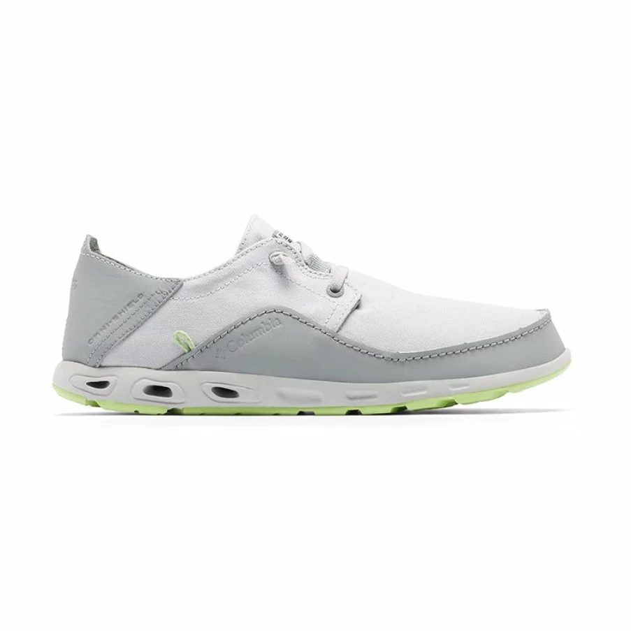 Clearance * Men'S Bahama Vent Relaxed Pfg Grey Ice/Jade Lime Columbia Cheaper