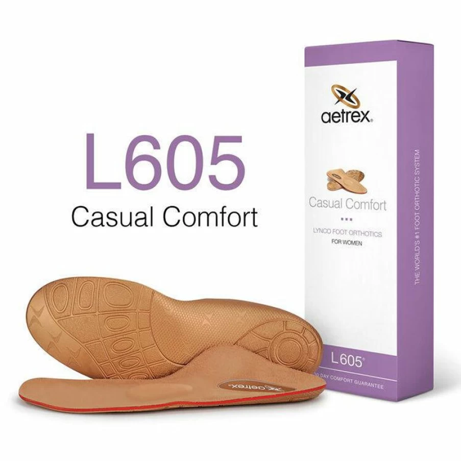 Best * Lynco Casual Ortho Cupped Supported Aetrex Fire Sale
