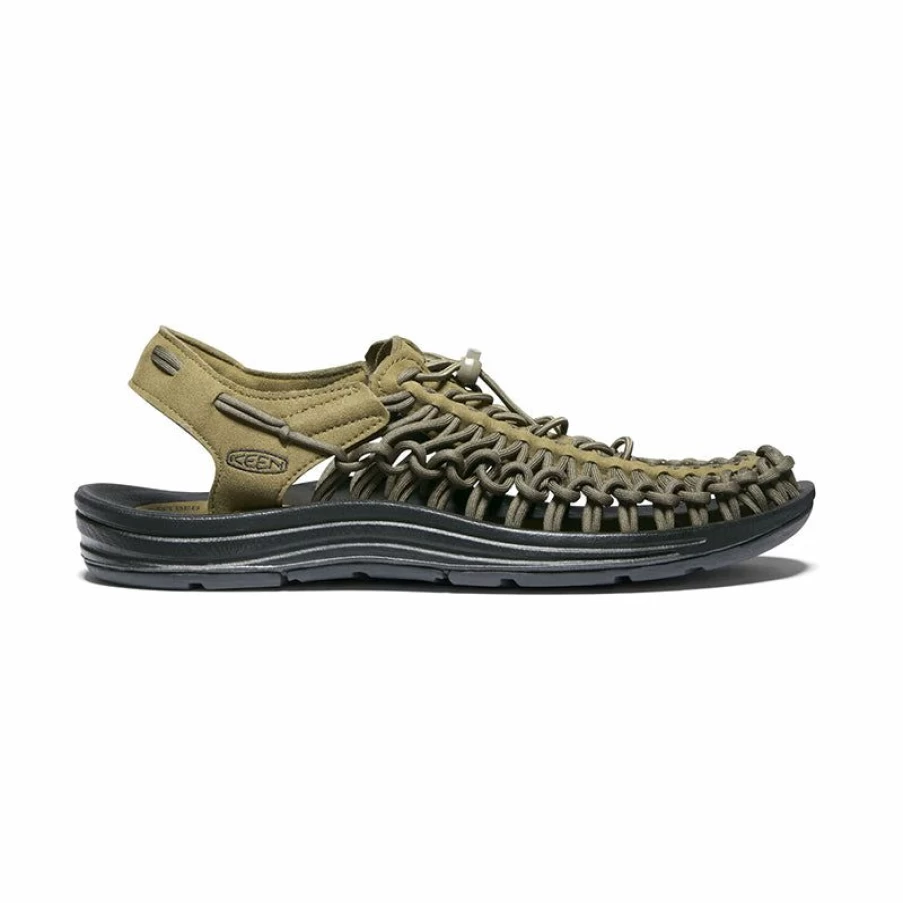 Online * Men'S Uneek Dark Olive/Black Keen Top Sellers