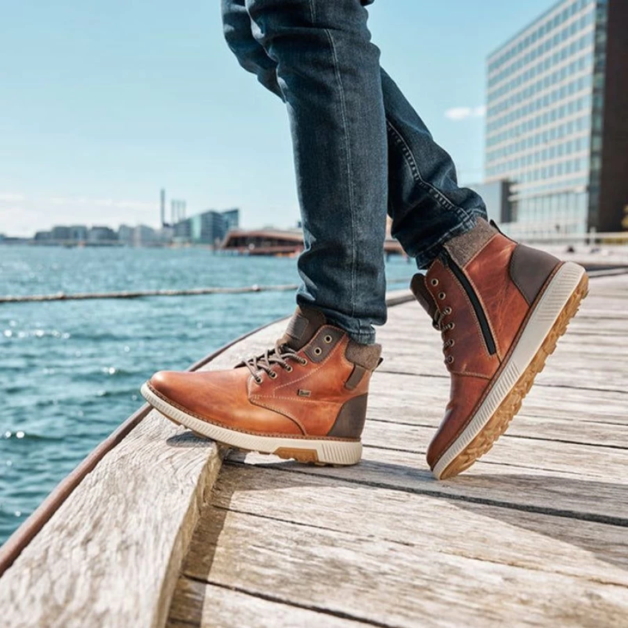 Wholesale * Men'S Bjoern 43 Amaretto/Moro/Braun Rieker Top Sellers