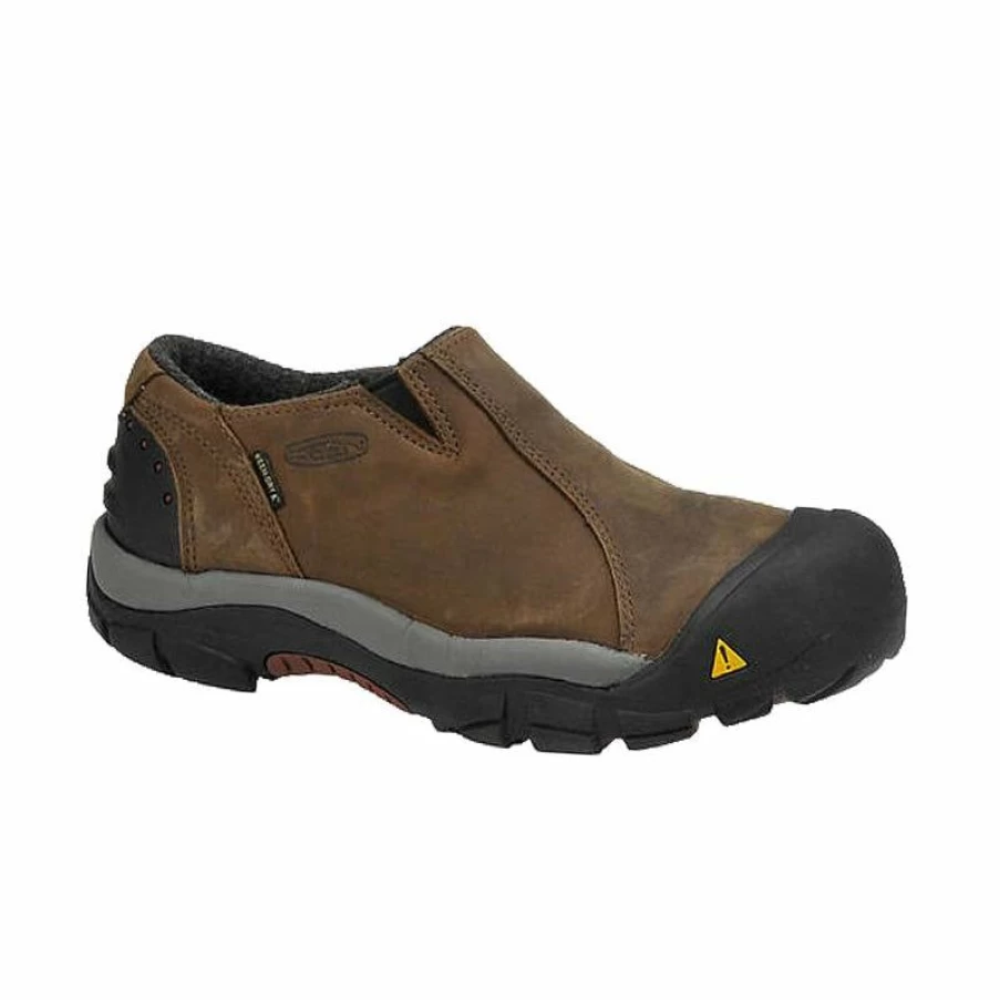 Clearance * Men'S Brixen Low Waterproof Slate Black/Madder Brown Keen Top Sellers