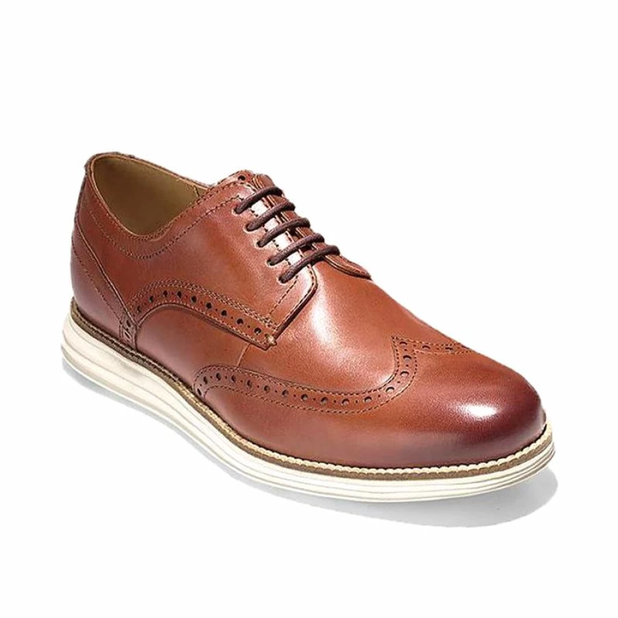 Online * Men'S Originalgrand Wingtip Oxford Woodbury Cole Haan Best Choice