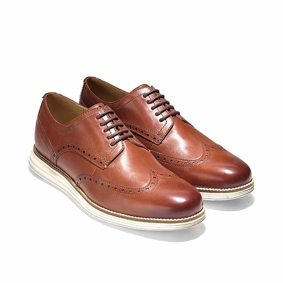 Online * Men'S Originalgrand Wingtip Oxford Woodbury Cole Haan Best Choice