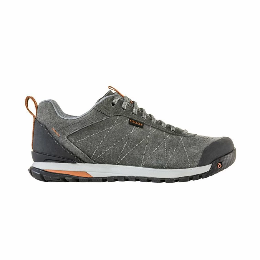 Best * Men'S Bozeman Low Leather Charcoal Oboz Fire Sale