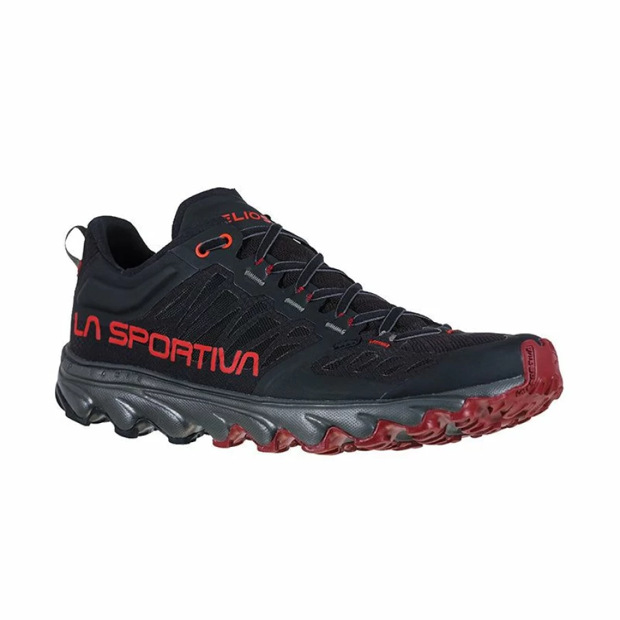 Hot * Men'S Helios Iii Black/Poppy La Sportiva Cheaper