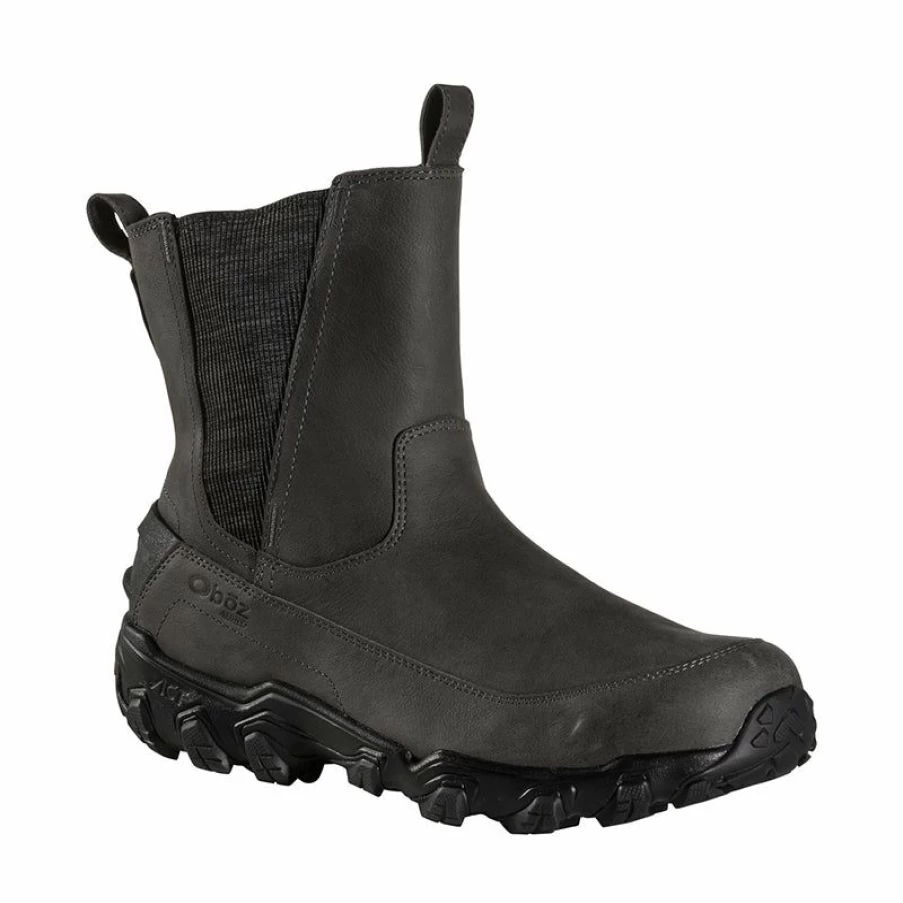 Hot * Men'S Big Sky Ii Mid Insulated B-Dry Iron Oboz Best Quality