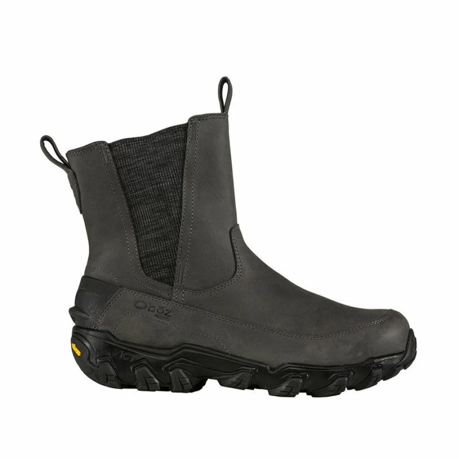 Hot * Men'S Big Sky Ii Mid Insulated B-Dry Iron Oboz Best Quality