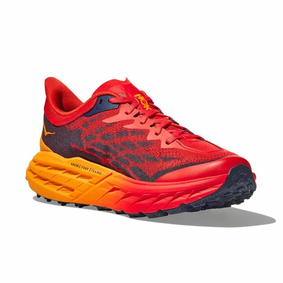 Online * Men'S Speedgoat 5 Fiesta/Radiant Yellow Hoka Cheaper