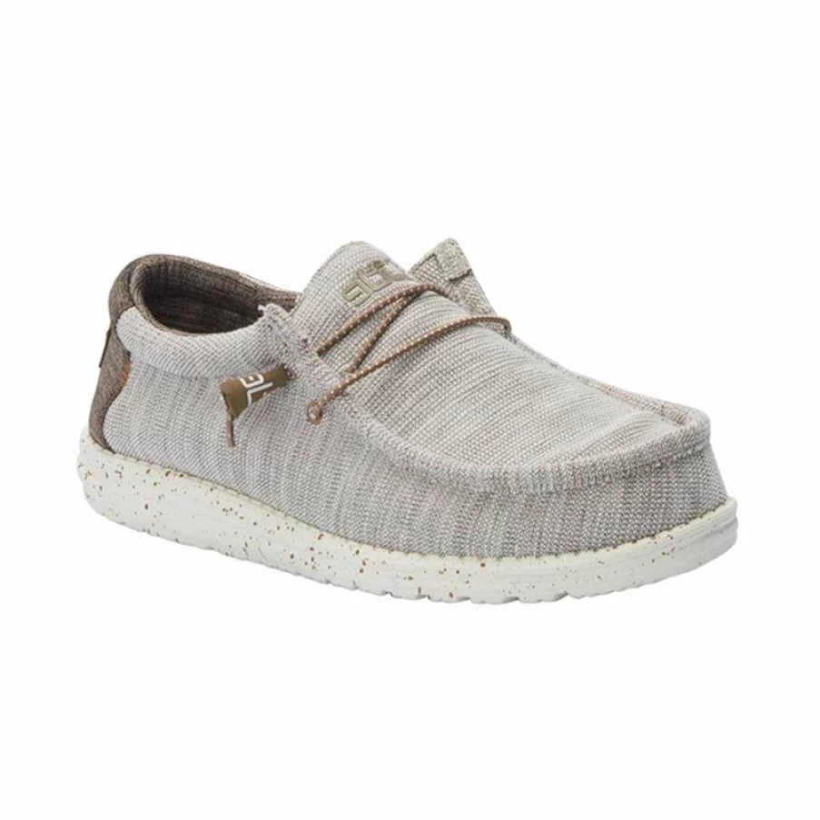 Clearance * Men'S Wally Stretch Limestone Heydude Discount Store