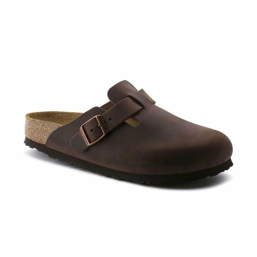 Best * Men'S Boston Soft Footbed Habana Birkenstock Quality Guarantee