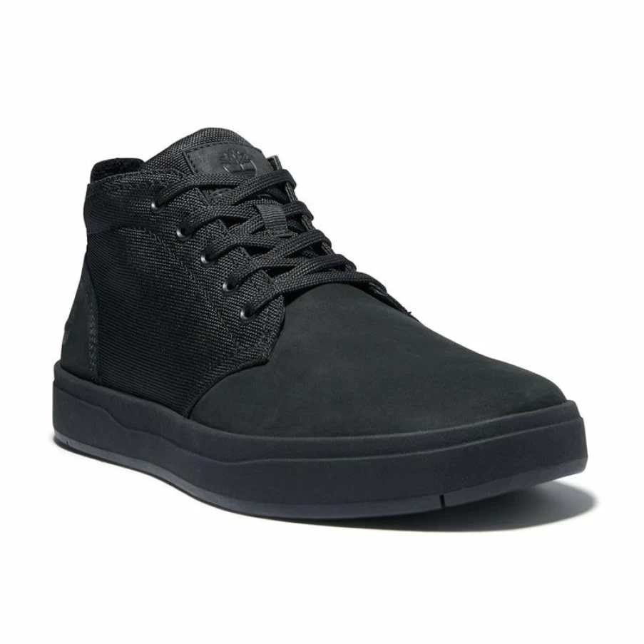 Hot * Men'S Davis Square Blackout Nubuck The Timberland Company Original