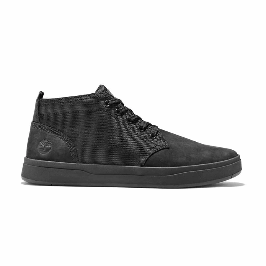 Hot * Men'S Davis Square Blackout Nubuck The Timberland Company Original