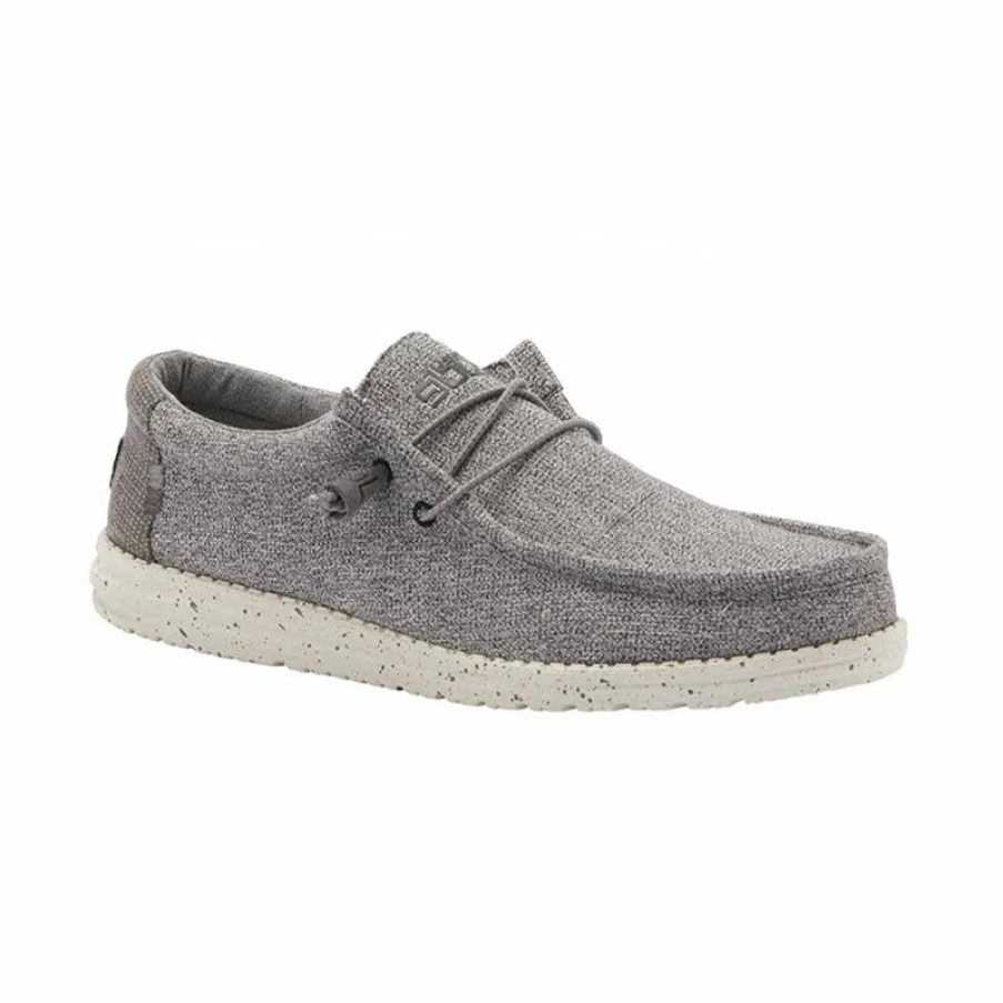 New * Men'S Wally Slate Houndstooth Heydude Best Choice