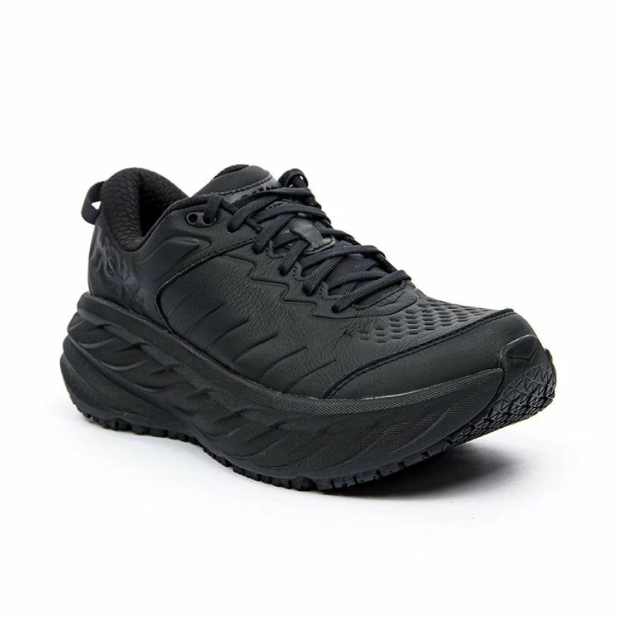 Online * Men'S Bondi Slip Resistant Black/Black Hoka Original