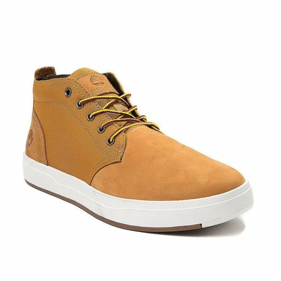 New * Men'S Davis Square Wheat Nubuck The Timberland Company Hot Sale