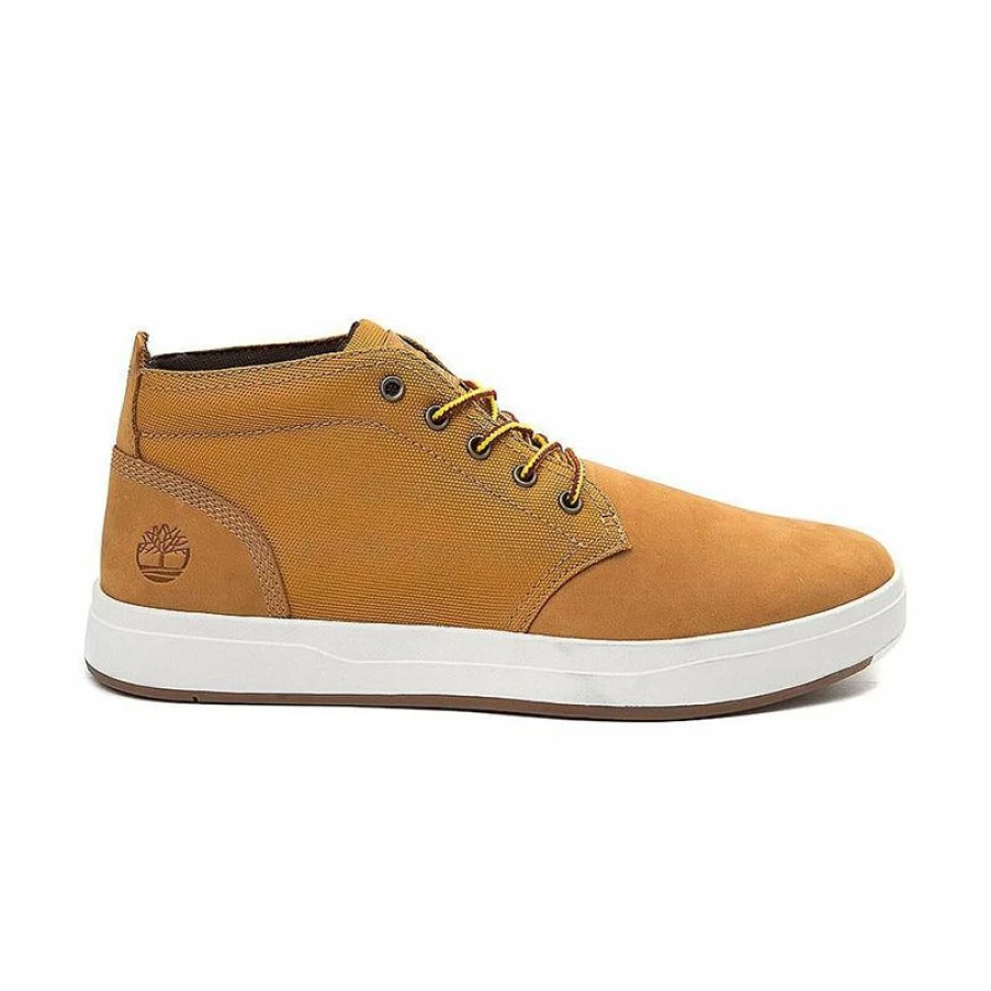 New * Men'S Davis Square Wheat Nubuck The Timberland Company Hot Sale