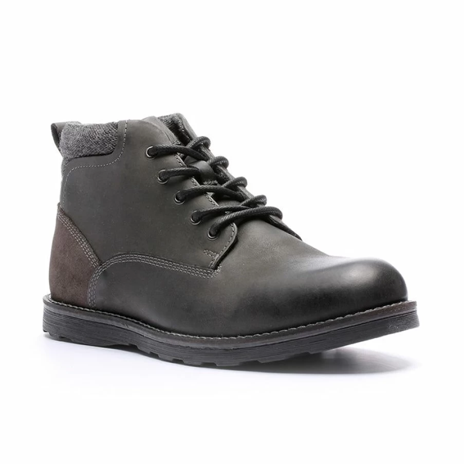 New * Men'S Carnabee Charcoal Crevo Original