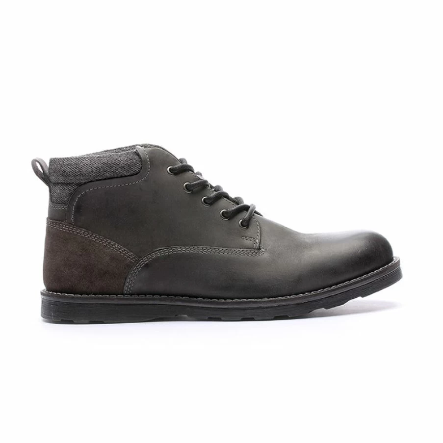 New * Men'S Carnabee Charcoal Crevo Original