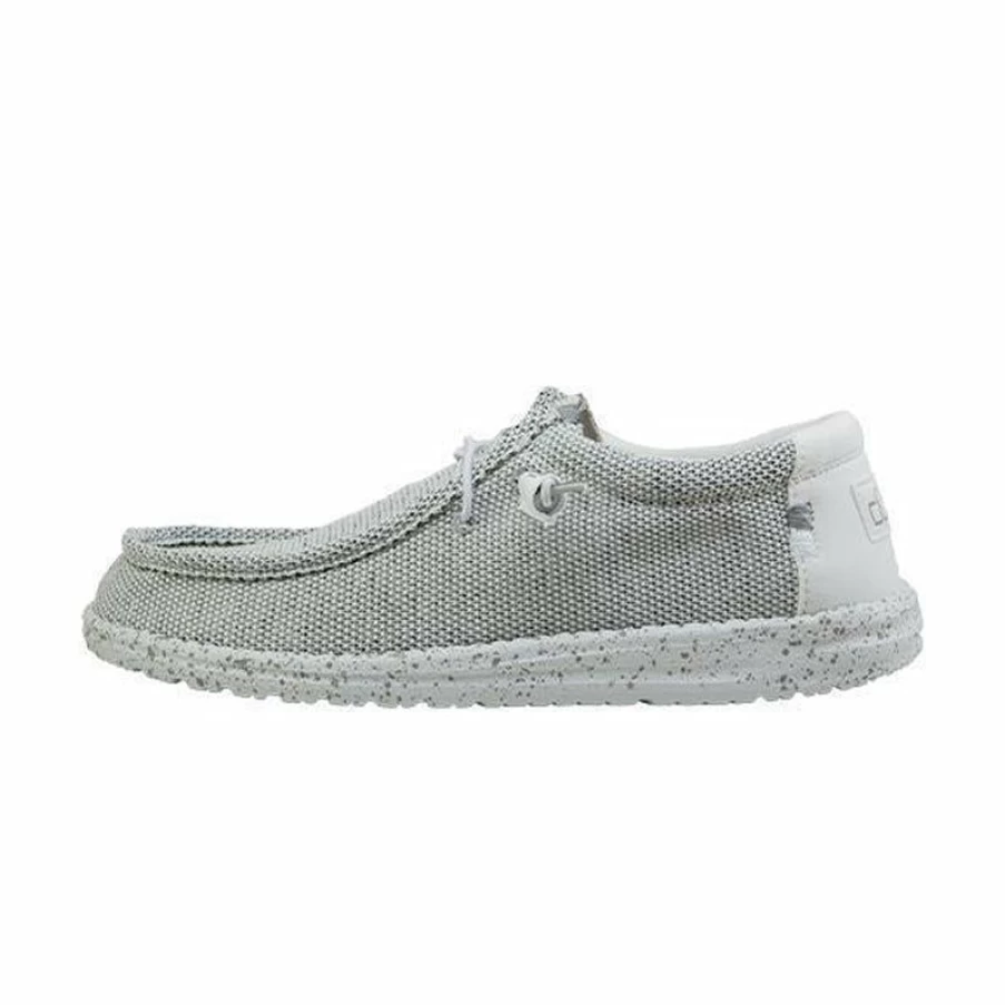 New * Men'S Wally Sox Stone/White Heydude Best Quality