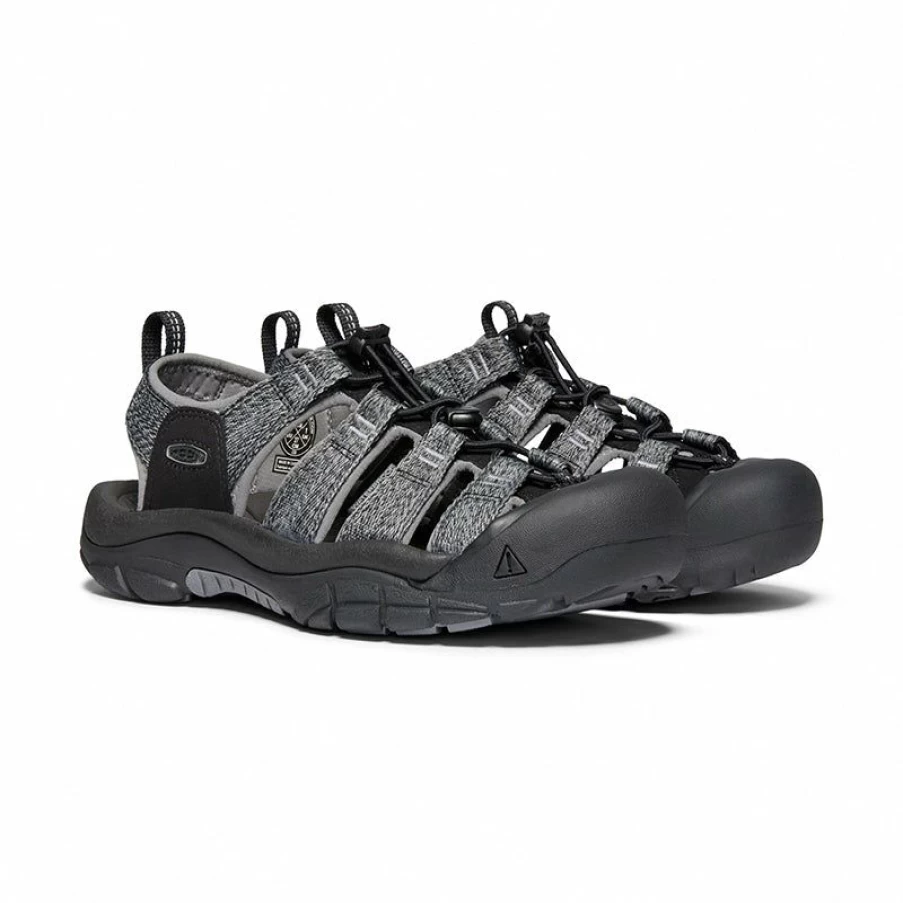 Hot * Men'S Newport H2 Black/Steel Grey Keen Discount Sale