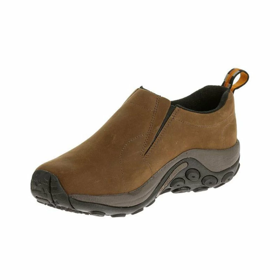 Online * Men'S Jungle Moc Nubuck Brown Merrell Quality Guarantee