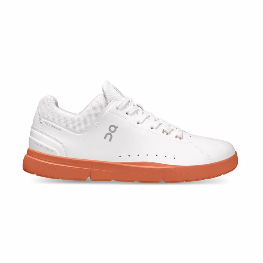 New * Men'S The Roger Advantage White/Canyon On Running Top Sellers