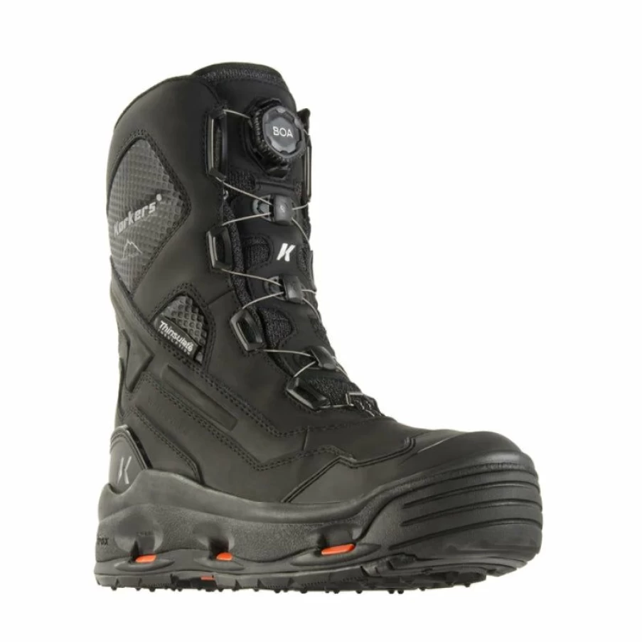 Clearance * Men'S Polar Vortex 600 Black Korkers Hot Sale