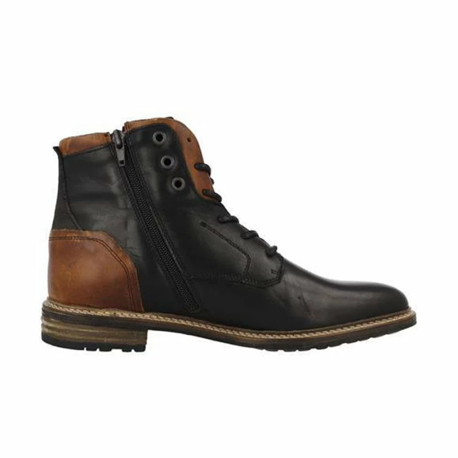 Best * Men'S Biltmore Black/Cognac Bullboxer Discount Sale