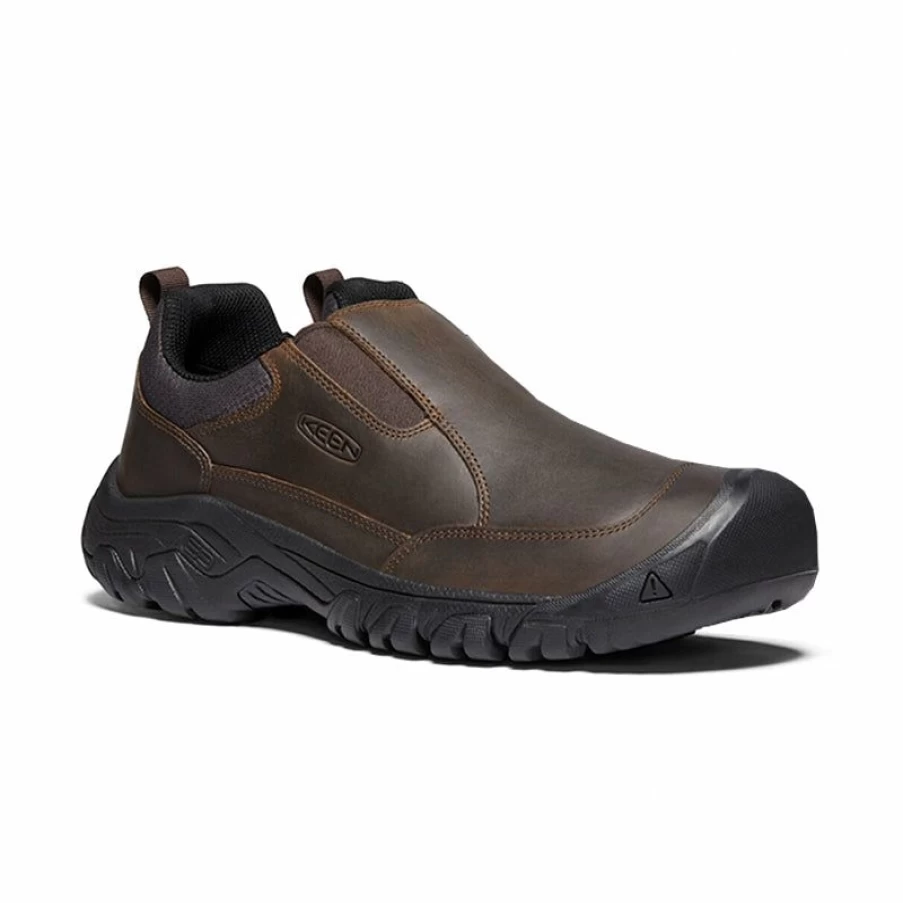 Clearance * Men'S Targhee Iii Slip-On Dark Earth/Mulch Keen Best Quality