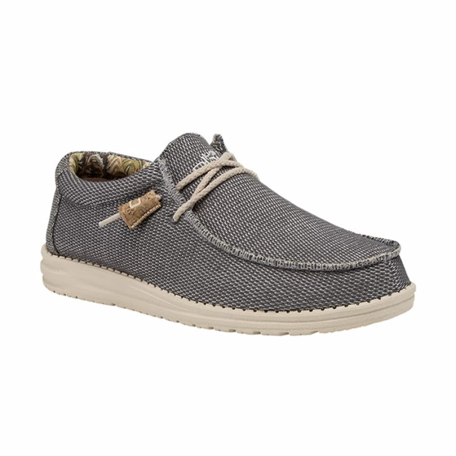 Online * Men'S Wally Eden Grey Heydude Lower Prices