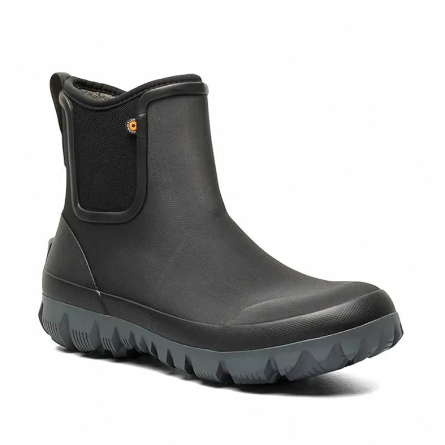 Best * Men'S Arcata Urban Chelsea Black Bogs Hot Sale