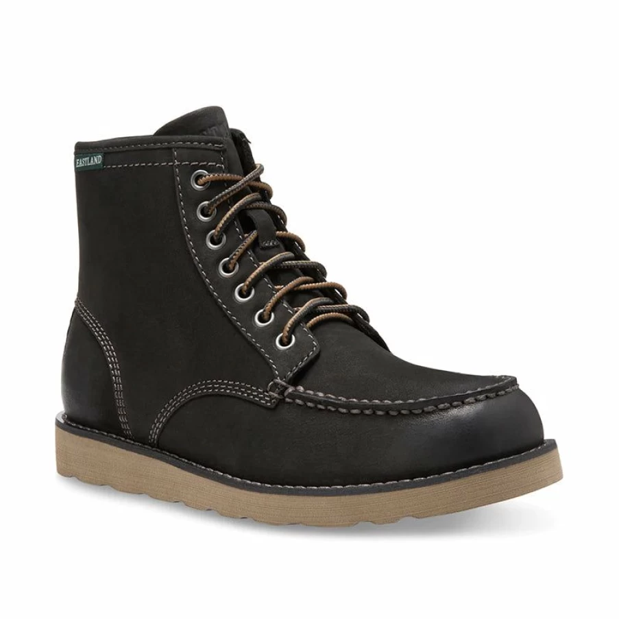 Hot * Men'S Lumber Up Black Leather Eastland Less Expensive